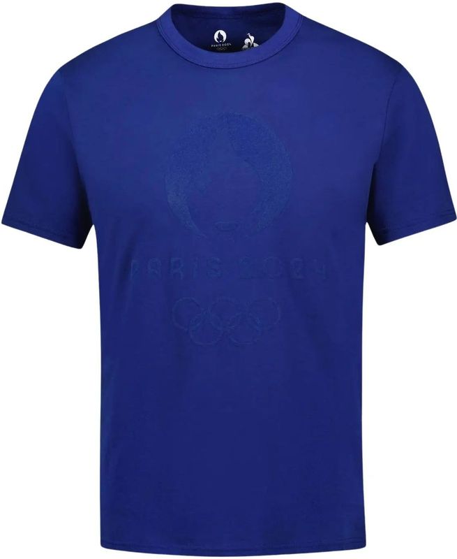 Le Coq Sportif - Graphic Paris 2024 - T-shirt - Blue Depths