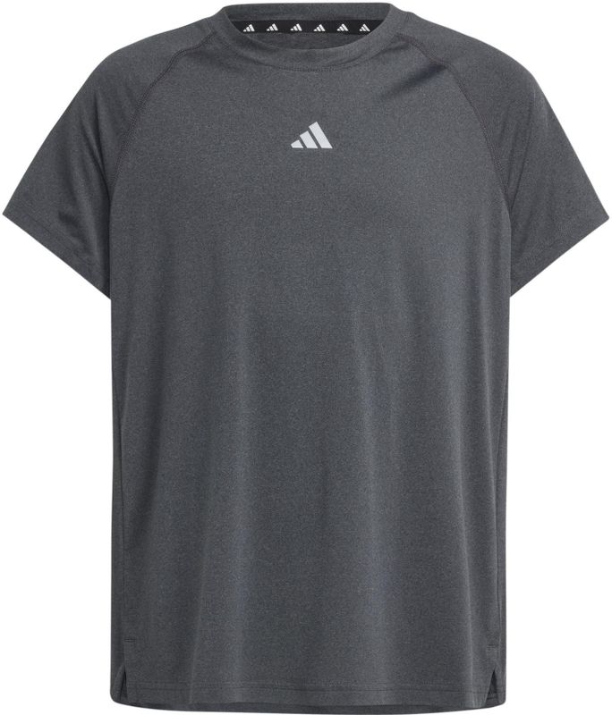 adidas Performance T-Shirt - JG Tee Lux - Grijs Gevlekt - adidas Performance - 14 jaar (164) - T-Shirts