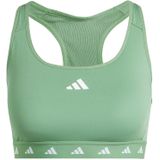 adidas - Powerreact Techfit - Damesbeha - Zwart - High-Impact Training