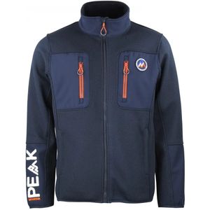 Fleece met softshell inzetstukken Peak Mountain Candy