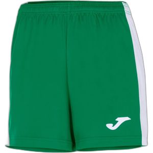 Joma - Dames Maxi Shorts - Korte Broek - Polyester - Met Contrasterende Zijsplitten