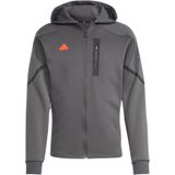 adidas - Designed for Gameday - Sweatshirt - Met Capuchon - Volledige Rits