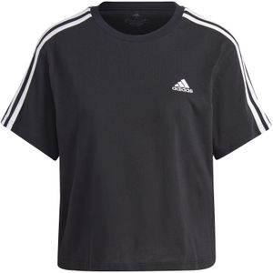 T-shirt court damestrui adidas Essentials 3-Stripes