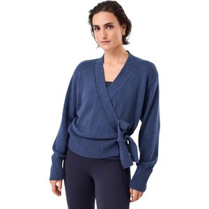 Damesvest - Mandala Feel-Good - Zacht Gebreid - Heuplengte - Biologisch Katoen