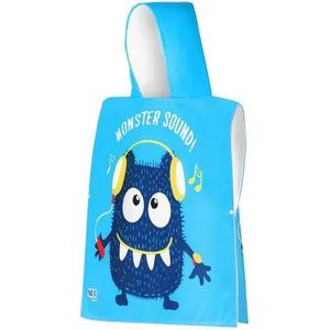 Kinderponcho met capuchon NILS Aqua NAR20 Crocodile Unicorn