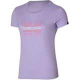 Mizuno - T-shirt - Lichtgewicht - Katoen/Polyester - Korte Mouwen