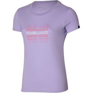 Mizuno - T-shirt - Lichtgewicht - Katoen/Polyester - Korte Mouwen