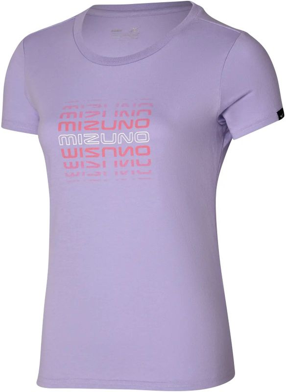 Mizuno - T-shirt - Lichtgewicht - Katoen/Polyester - Korte Mouwen