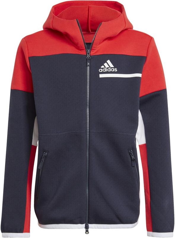 adidas - Z.N.E. - Kinder Sweatshirt - Met Capuchon - Ritssluiting