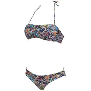 Dames zwempak 2-delig Arena Bandeau Allover