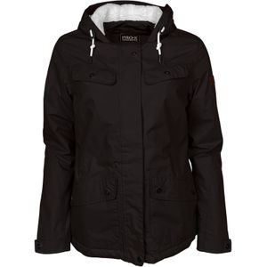 Pro-X Elements - Ines - Damesjas - Zwart - Ademend PolyCotton Light, Fleece Gevoerd, 800 g