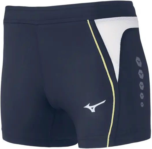 Mizuno - JPN Tight - Korte Damesbroek - Lichtgewicht - Fluorescerende Prints