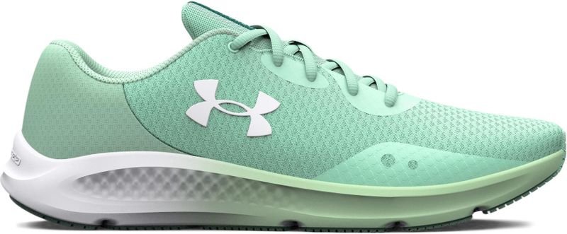 Under Armour - Charged Pursuit 3 - Damesschoenen - Zwart - Ademend Bovenwerk