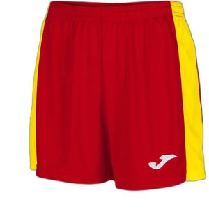 Joma - Korte Broek - Dames - Polyester - Met Contrasterende Zijsplitten