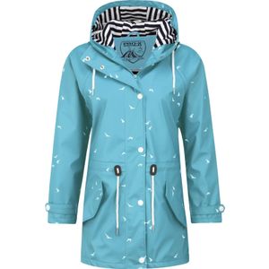 Pro-X Elements - Marly - Dames Regenjas - Blauw - Met Zwaluwen