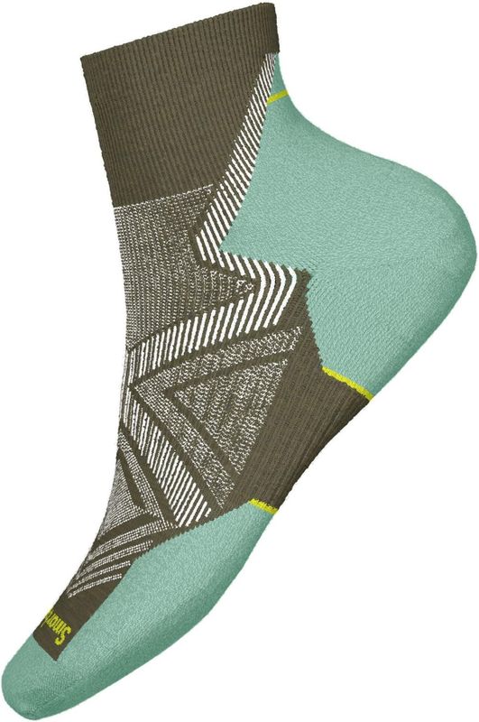 Smartwool - Run Targeted Cushion - Enkelsokken - Groen