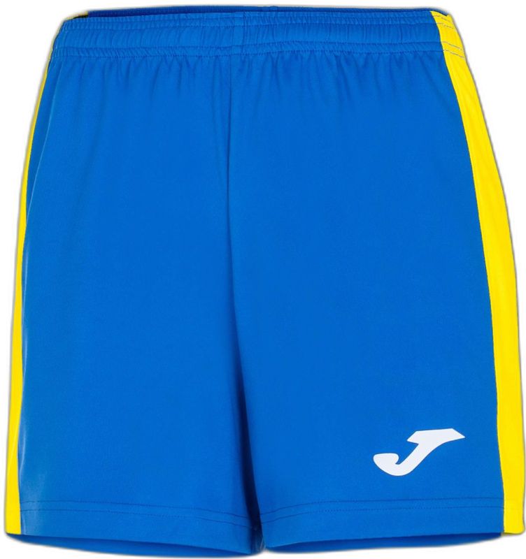 Joma - Dames Maxi Shorts - Korte Broek - Polyester - Contrasterende Zijsplitten