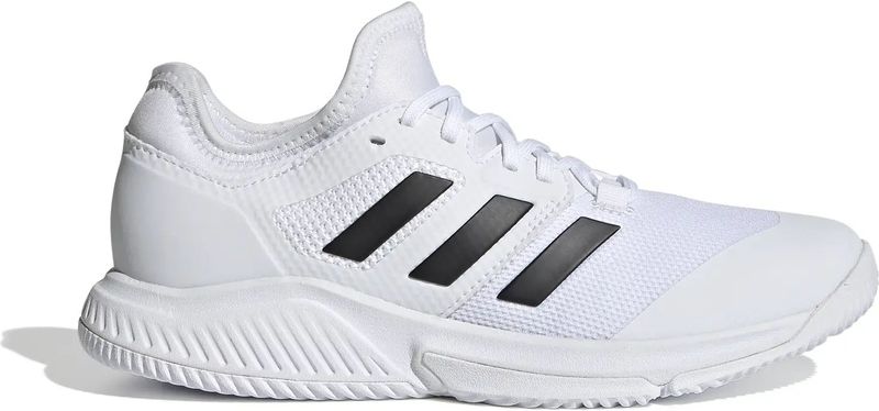 adidas - Court Team Bounce - Damesschoenen - Wit - Mesh - Bounce Tussenzool