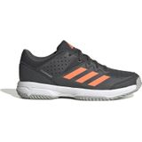 Adidas - Court Stabil - Schoenen - Zwart - Synthetisch - Vetersluiting