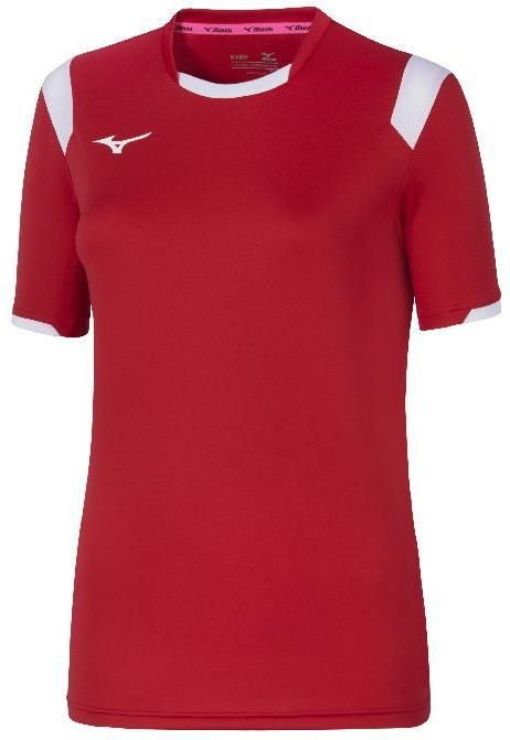 Mizuno - Basic Sportshirt - Dames - Polyester - Kortemouwen