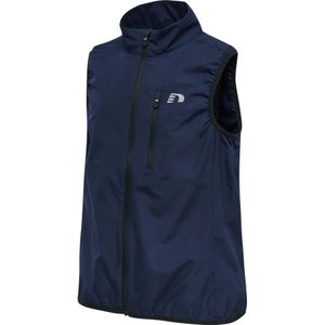 Newline - Kids Core Gilet - Black Iris - Kinder Windbreaker