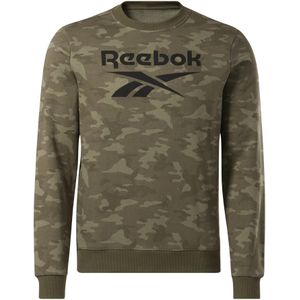 Reebok - Id Camo Crew - Sweatshirt - Groen - Katoen/Polyester