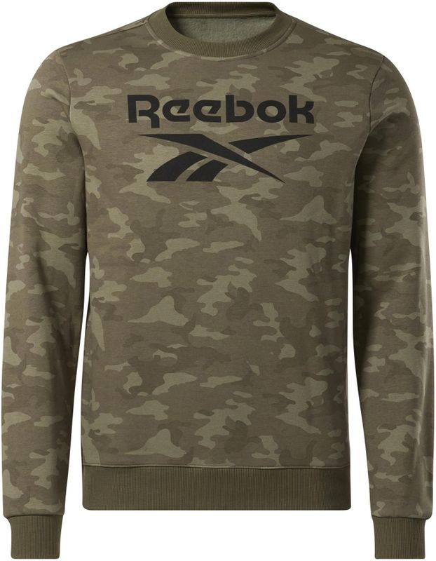 Reebok - Id Camo Crew - Sweatshirt - Groen - Katoen/Polyester
