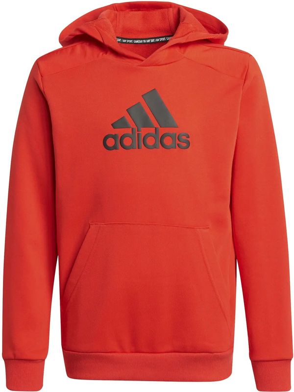 adidas - Junior Hoodie - Zacht Fleece - Grafisch Logo