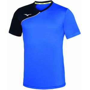 Mizuno - Classic - Sportshirt - Blauw - Katoen