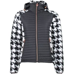 Peak Mountain - Hoodie - Gebronde Fleece - Vrouwen - Met Rits - Badge op de Borst