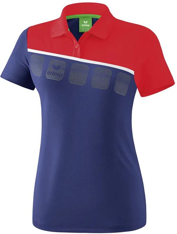 Erima 5-C Dames Polo - Polo's - blauw donker