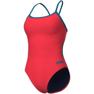 Eén stuk zwempak met kanten rug voor dames Arena Solide