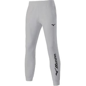 Mizuno - Sportbroek - Grijs - Katoen/Polyester - Elastische Broekspijpen
