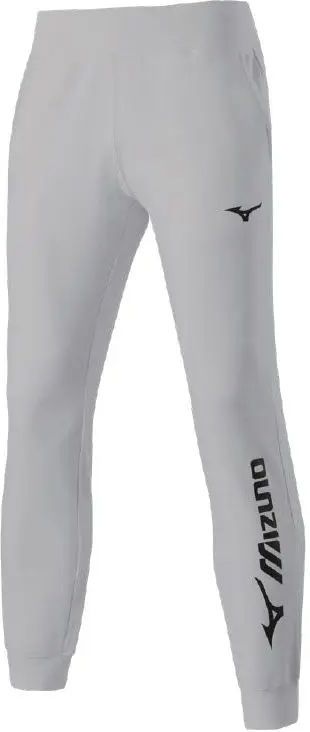 Mizuno - Sportbroek - Grijs - Katoen/Polyester - Elastische Broekspijpen