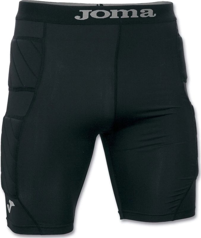 Joma Short Protec Kinderen - Zwart | Maat: 8-10