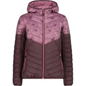 CMP - Damesjack - Met Capuchon - Waterafstotend - Diagonale Quilting - Bloemenprint