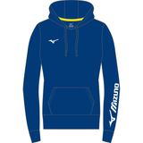 Mizuno - Hoodie - Terry - Grijs - Katoen/Polyester