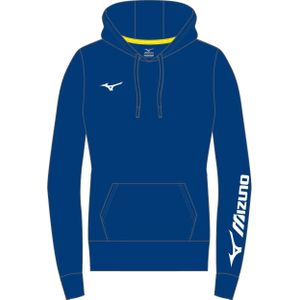 Mizuno - Hoodie - Terry - Grijs - Katoen/Polyester