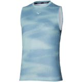 Mizuno - CORE GRAPHIC SLEEVELESS - Tanktop - Cloud blue
