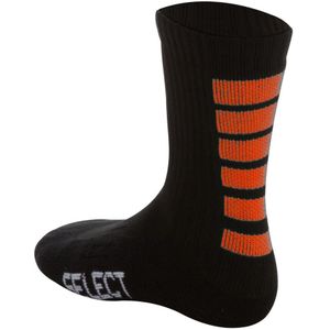 Select - Sport Sokken - Zwart-oranje - Striped