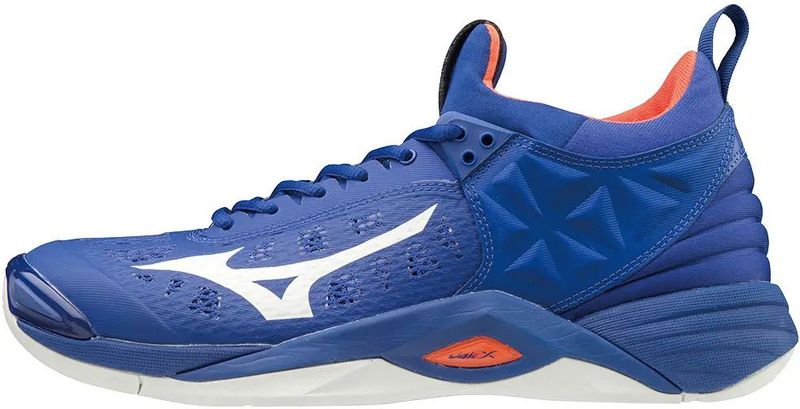 Mizuno - Wave Momentum - Korfbalschoenen - Zwart - Textiel