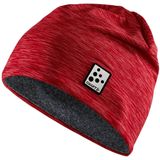 Craft - Microfleece Muts - Zwart - 90% Polyester 10% Elastaan