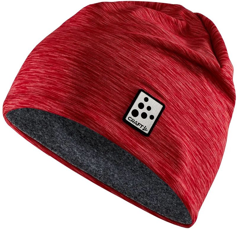 Craft - Microfleece Muts - Zwart - 90% Polyester 10% Elastaan