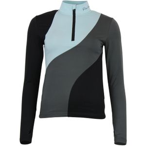 Dames met lange mouwen zip T-shirt Peak Mountain Aramis