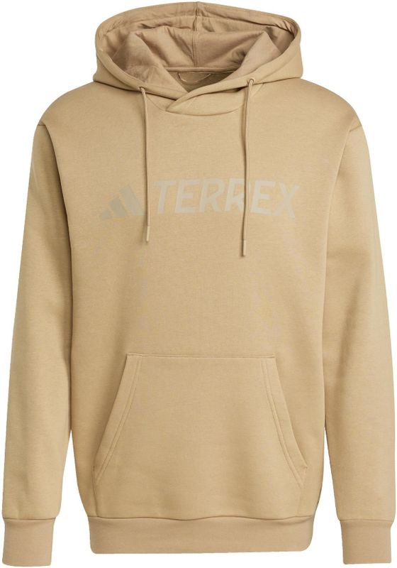 adidas - TERREX Multi Large Logo Hoodie - Bruin - Heren