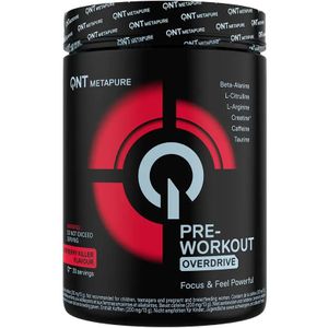 QNT Pre workout Raspberry 390 gram