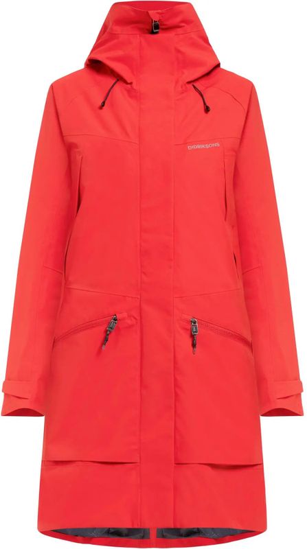 Didriksons - Ilma - Damesparka - Waterdicht - Zwart - Ademend vermogen 5000 g/m²/24u