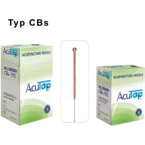AcuTop - Acupunctuurnaald - Chirurgisch Staal - Type CBL - 100 Stuks