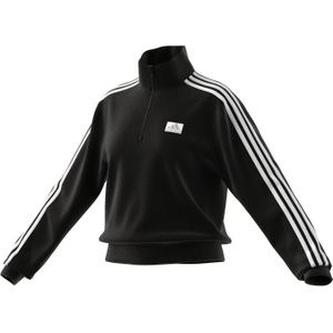 adidas - Essentials 3-Stripes - Sweatshirt - 1/4 Rits - Vrouw