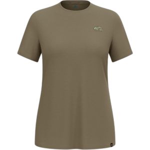 Merino dames-T-shirt Odlo Raincloud 160